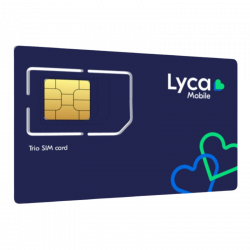 Sim anonima 100% Lycamobile UK pronta per l'uso!!