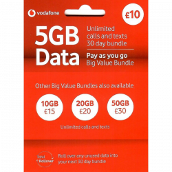 Sim anonima 100% Vodafone UK pronta per l'uso!!