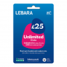 SIM ANONIMA 100% LEBARA UK GIÀ ATTIVA